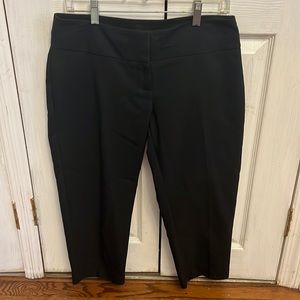 Apt. 9 The Torie Capri black dress capris size 6P